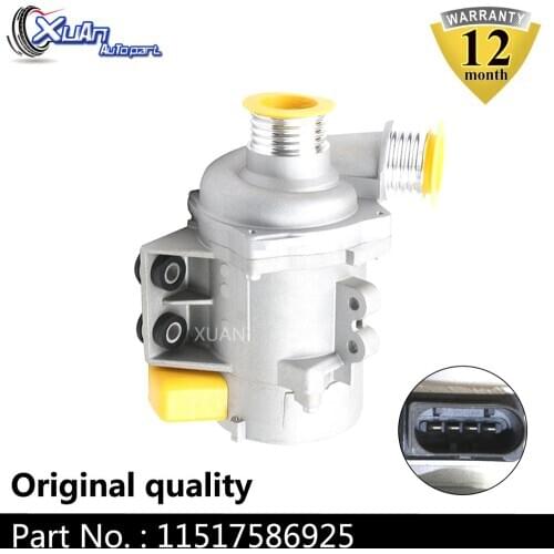 XUAN Electric Water Pump 11517586925 For BMW X3 X5 323i 328i 328xi 128i 528i 528xi 525i 525xi 530i E90 E91 E92 E60 E83 E70 X3 Z4