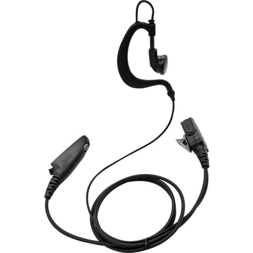 G Shape Earpiece Earbud Audio Mic Surveillance Radio Headset For Motorola Ht750 Ht1250 GP280 GP328 GP330 MT850 MT850LS PRO860 RM