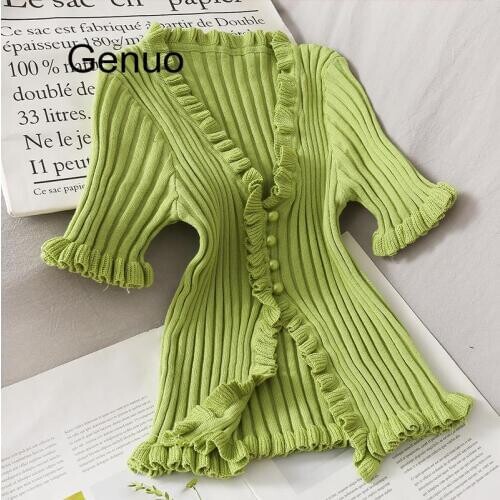 Трикотажные блузки Genuo China At AliExpress