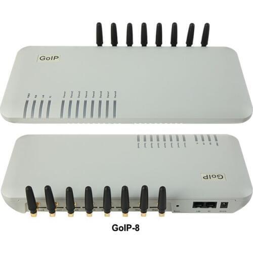 GoIP 8 ports voip gsm gateway/voip sip gateway/IP GSM Gateway/ GoIP8 GSM VOIP Gateway - special price offer