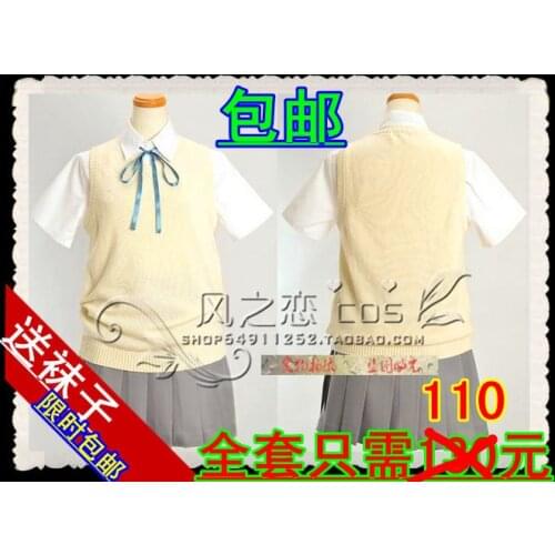 K-ON! Yui Hirasawa Mio Akiyama Ritsu Tainaka Tsumugi Kotobuki Dress Cosplay Costume F016