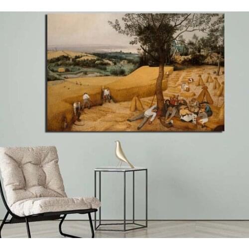 Pieter Bruegel Working People Canvas Painting Print Living Room Home Decoration Modern Wall Art Oil Painting Posters Pictures