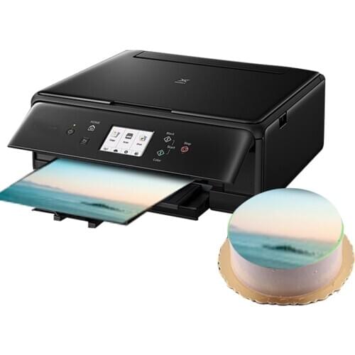 Vilaxh For Canon TS5060 Cake Printer Machine A4 Food Printer For Cake Chocolate Lollipop With Edible Ink Cartridge cake paper