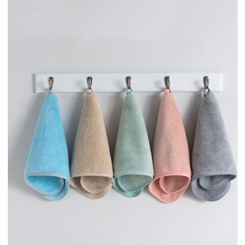 2/4/6 Pieces 25*50 Cm Towel, Microfiber Facial Towel, Baby Shower, Kitchen Hand-hanging Towel, Absorbent and Quick-drying