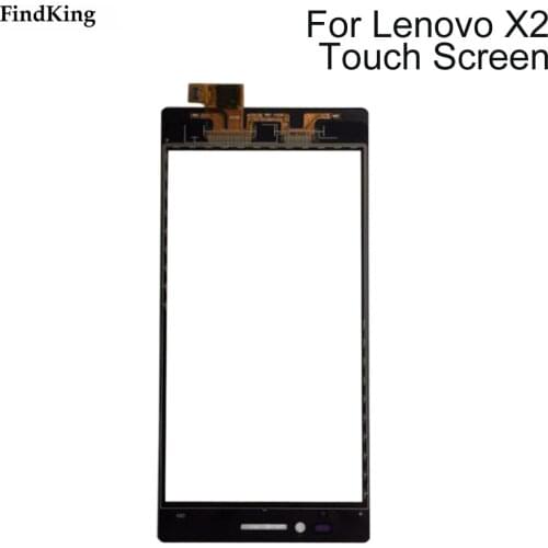 5.0'' Mobile Touch Screen Glass For Lenovo Vibe X2 Touch Screen Front Outer Glass Digitizer Panel Parts Sensor Adhesive