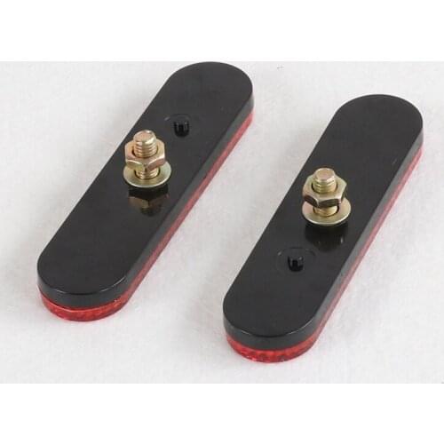 Motorcycle Rear Reflector Mud Board Warning Sign for Kiden Kd150-f v h j k e g z l