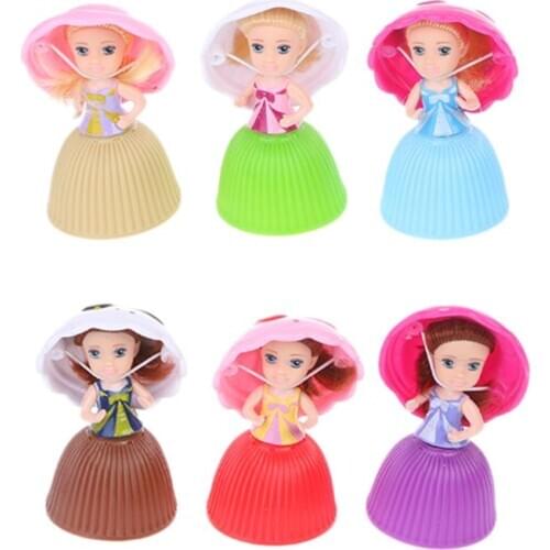 2020 New Cartoon Lovely Cupcake Princess Doll Transformed Scented Cake Doll Toy Girls Baby Toys