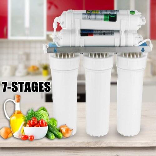 7 Stage Drinking Ultrafiltration Water Filter System Home Kitchen Purifier Water Filters With Faucet Valve Water Pipe
