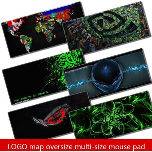 V-sion mouse pad lock edge game computer pad oversized map thickened desk pad keyboard pad writing desk desk pad