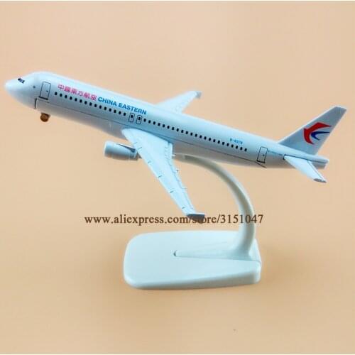 Alloy Metal Air China Eastern A320 Airlines Airplane Model China Airbus 320 Airways Plane Model Stand Aircraft Kids Gifts 16cm