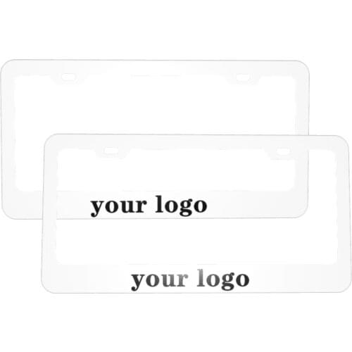 Customize your license plate LOGO to decorate the car license plate