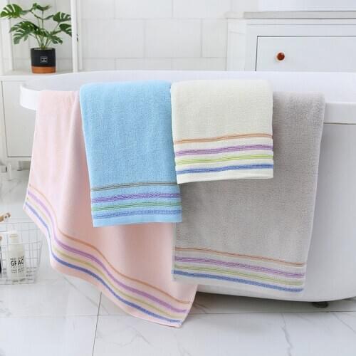 New Cotton Household Soft Wash Bath Towel Absorbent Towel Beach Towel For Adults Terry bathroom towel 70*140cm