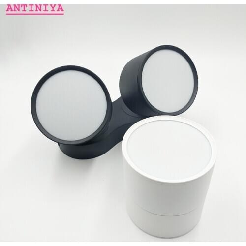 Dimmable Folding Rotating LED Downlights 10W12W15W18W/20W24W30W36W COB LED Ceiling Spot Lights AC110-220V LED Ceiling Lamp