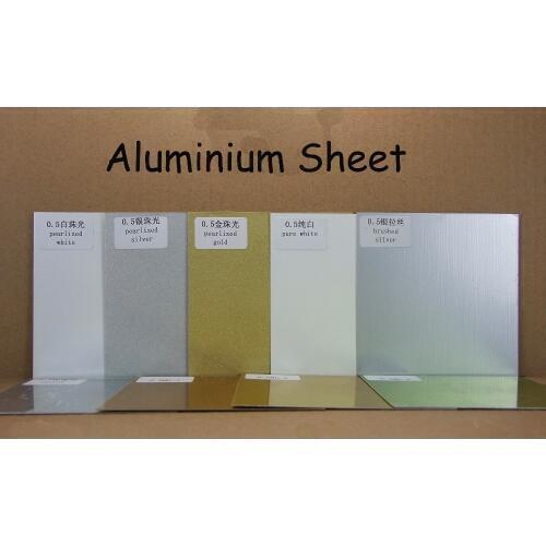 10sheets 0.7mm A5 Blank Sublimation Metal Plate Aluminium sheet Name Card Printing Sublimation Ink Transfer DIY Craft