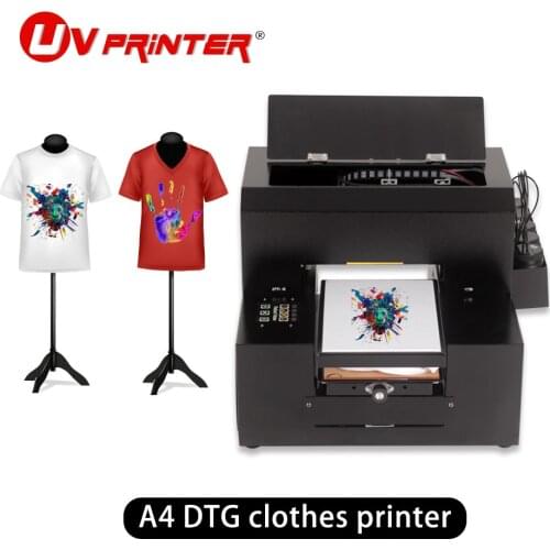 A3 A4 UV printer large format printing platform flat cylindrical all-in-one machine 6-color split ink cartridge for clothes