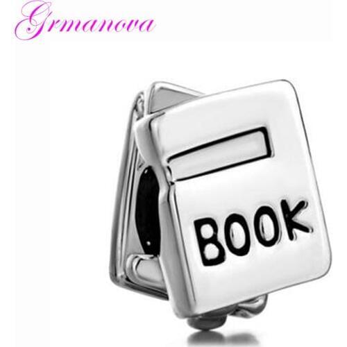 Student graduation season charm beads handmade DIY jewelry accessories amulet Fit Pandora Bracelet Necklace