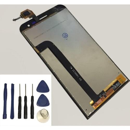 For Asus ZenFone 2 Laser ZE500KL ZE500KG Z00ED Touch Screen Panel Digitizer + LCD Display Monitor Module Assembly + Free Tools