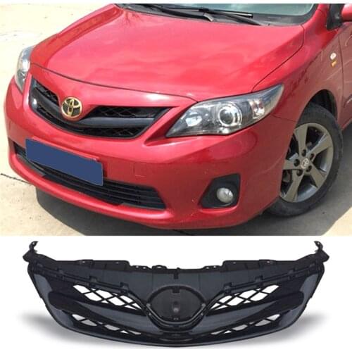 Racing Grills Z Style Bumper Mesh Front Grill Automobile Refitting Accessories For Toyota Corolla 2010-2013