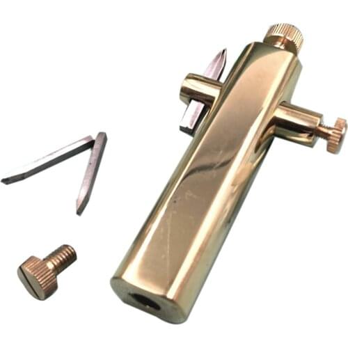 Violin/Viola making tools, brass purfling groove knife, Luthier tools