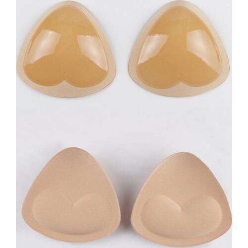 Bikini Push Up Padded Swimsuit Bikini Small Bust Thick Breathable Sponge Pad Bra Invisible Stuffed Paddling