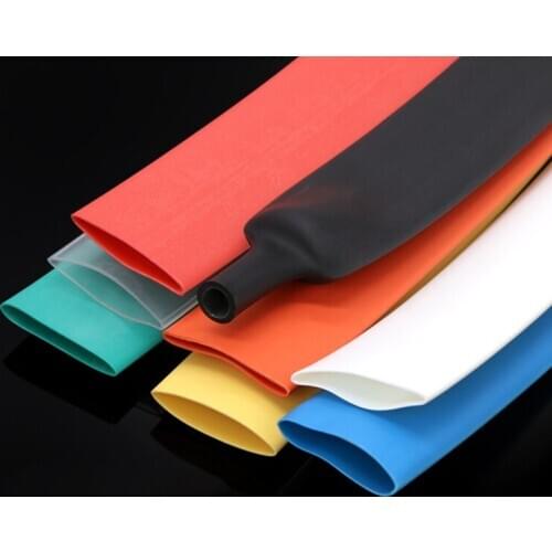 Multicolor Φ15.4mm Triple Double Wall Heat Shrinkable Tube With Glue Sealed And Waterproof Cable Wire Electrical Sleeving