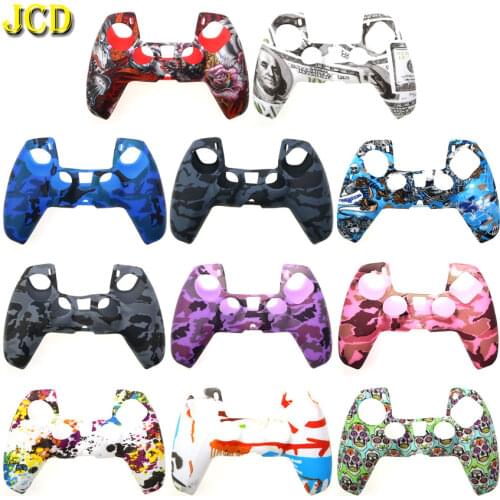 JCD For PS5 Controller Soft Silicone Gel Rubber Case Cover For Sony Playstation 5 Protection Case For PS5 Accessories