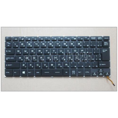 NEW Japan Laptop Keyboard For for MSI Steelseries GS43 GS40 GS40-6QE81FD GS43VR JP Keyboard Backlit