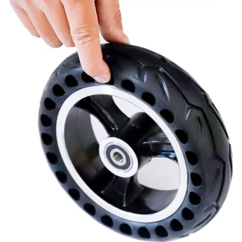 200x50 SOILD WHEEL FOR Electric Scooter Tyre With Wheel Hub 8" Scooter Tyre Aluminium Alloy Wheel Electric Vehicle