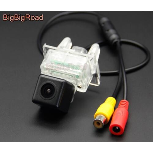 BigBigRoad Car Rear View Parking Camera For Mercedes Benz A C GLA Class A207 C207 C204 S204 W176 S212 W212 C 216 W216 W218 Smart