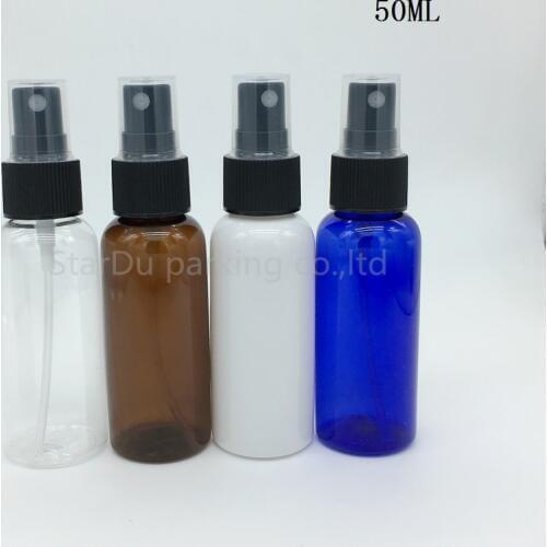 50ML spray perfume mist plastic bottle