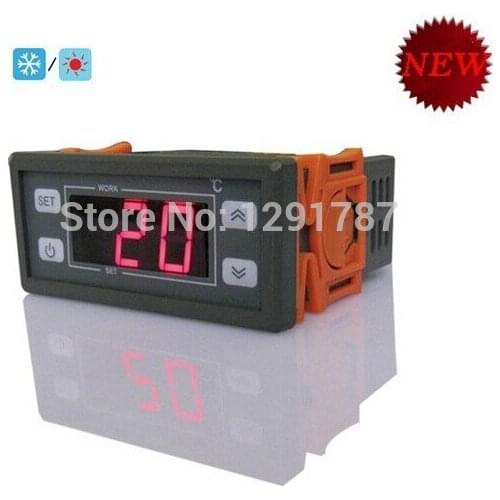 AC 220V 10A Digital LCD Thermostat Regulator Temperature Controller with sensor