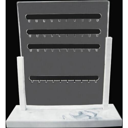 Handmade Craft Tools Resin Earrings Rack Silicone Molds DIY Jewelry Accessories Eardrop Display Shelf Mould