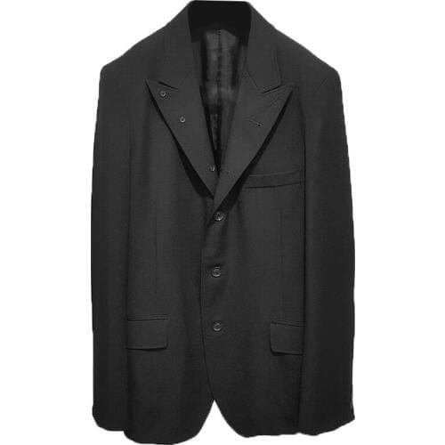 S-6XL!! 2020 mens suit suit casual style simple loose buttons