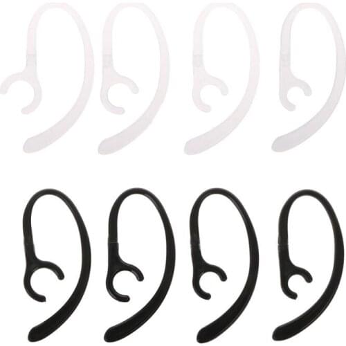 1 Pair Anti-lost Soft Bluetooth Earphone Earhook Clip Headphone Stand Sport Headset Ear Hook Clamp Holder EarLoop Wings