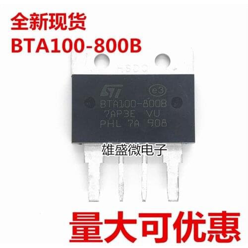 1PCS New Triode BTA100-800B High-Power Bidirectional Thyristor 800V/100A TOP4