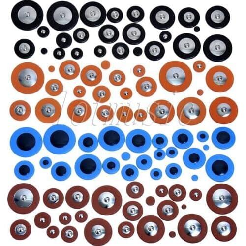 4Sets Alto Saxophone Woodwind Leather Pads for The Size Replacement