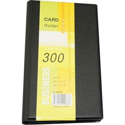 Business Card Book Large Capacity 300 Card Hard Loose Business Holder Office Card Book Book Storage Card Business K8G2