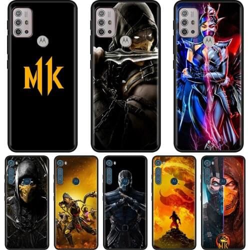 For MOTOROLA One Fusion Case for Moto G10 G9 G8 Plus Play Power One G20 G30 G40 G50 G60 Edge 20 Phone Shell Mortal Kombat