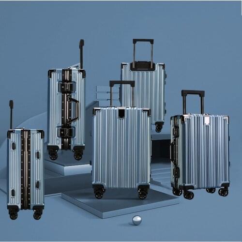 Universal Wheel Travel Password Luggage Trolley Suitcase Trendy Korean Version 24 Inch Large Capacity