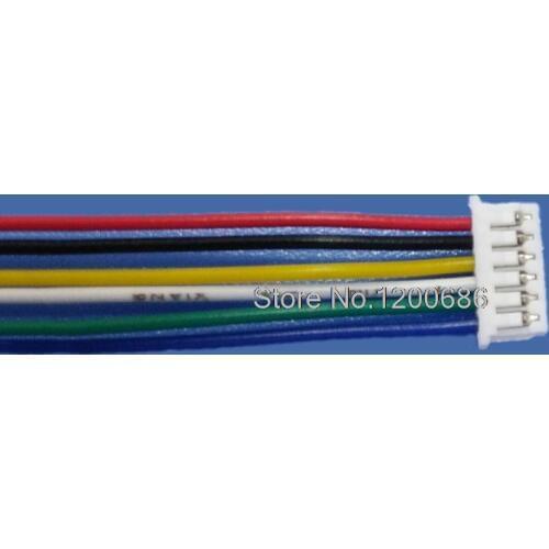 JST 1.25 6Pin 8cm male connection connector cable
