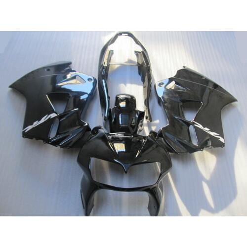 Motorcycle Fairing kit for HONDA VFR800 98 99 00 01 VFR 800 1998 1999 2000 2001 ABS Gloss black Fairings set+Gifts HT02