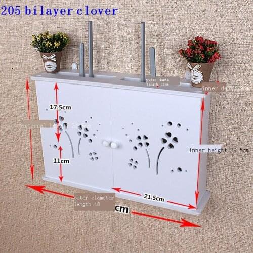 Neceser Mini Boite Rangement Container Almacenaje Tv Set-top Wifi Organizer Caja Almacenamiento Caixa Organizadora Storage Box