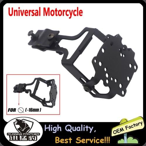 For BMW R1200GS Mobile Phone Navigation Bracket ADV F700 800GS CRF1000L Africa Twin For Honda Motorcycle USB Charging 16MM Mount