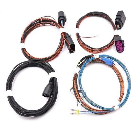 FOR VW JETTA MK6 Xenon Headlight Auto Leveling Range Headlight Cornering AFS Wire/cable/Harness Xenon Lamp LED Light