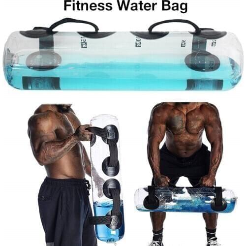 15KG Fitness Aqua Water Bag Yoga Exercise Sandbag Gym Fitness Workout Bodybuilding Muscle Training Home Weightlifting Sandbag