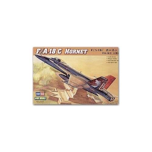 Hobby Boss 1/48 scale aircraft models 80321 F / A-18C Hornet carrier-based combat attack aircrafts