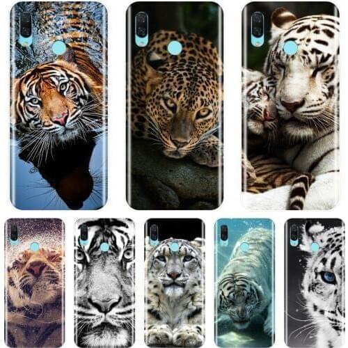 Tiger Leopard Soft Silicone Phone Case For Huawei Nova Smart Lite 2017 Back Cover For Huawei Nova 2i 3 3I 3E 2 Lite Plus Case