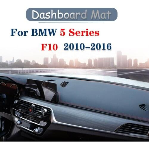 Anti-Slip Mat for BMW 5 Series F10 2010-2016 Dashboard Cover Pad Sunshade Dashmat Carpet Cape Accessories 520i 525i 530i 535i