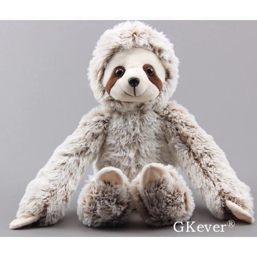 Fluffy Sloth Soft Dolls Lovely Stuffed Animals Toys Baby Dolls