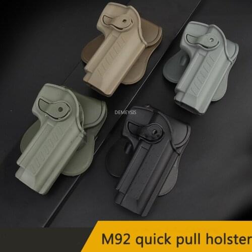 Tactical Hunting Gun Holster Shooting Paintball Pistol Holster Case for BERETTA 92 92FS GSG92 GIRSAN REGARD MC. Guns Accessories